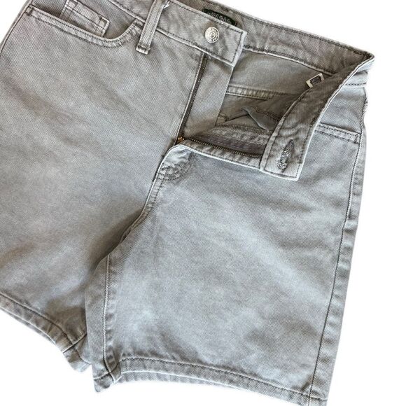 Wild Fable highest rise Bermuda Jean Shorts Grey Size 0/25 - Picture 3 of 14